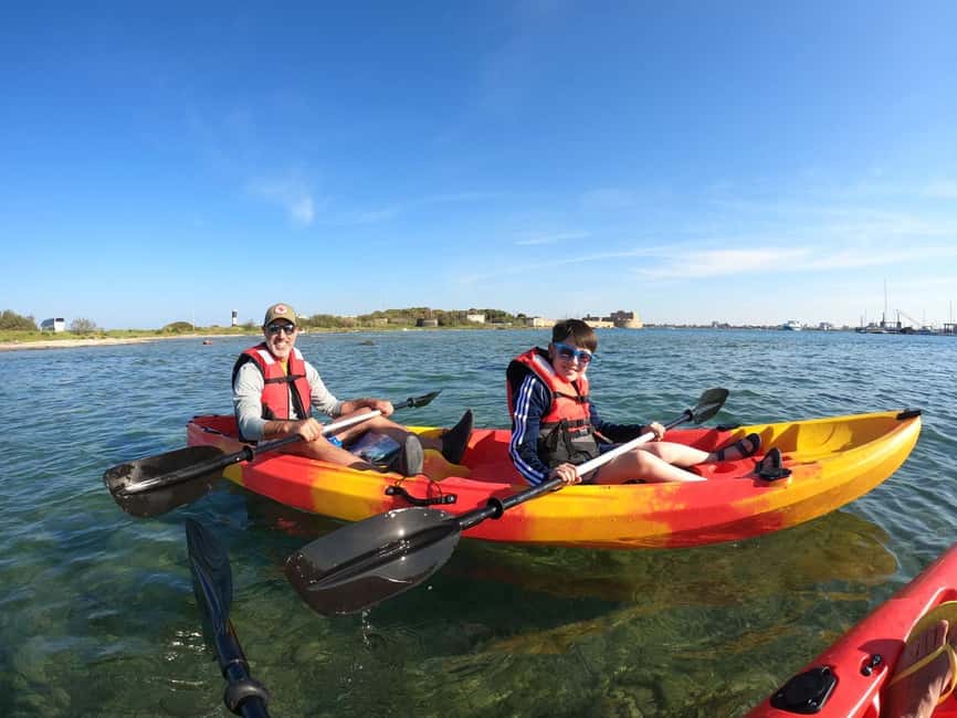 Brindisi: Guided Kayak Tour - When weather changes the route