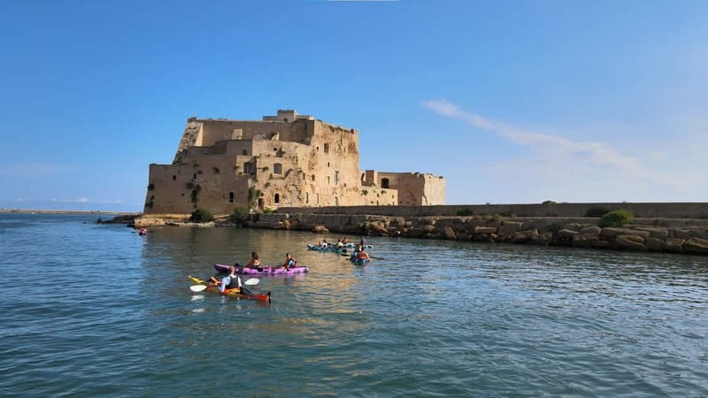 Brindisi: Kayaking at Sant'Andrea Island - What the two-hour itinerary feels like