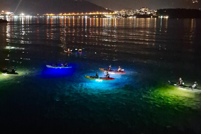 Budva: 2-Hour «Night Lights» Kayak Tour - Starting after sunset at Slovenska Beach