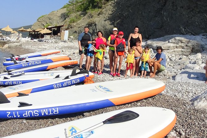 Budva Bay: Kayak & SUP Tour to Coastal Caves - Calypso Beach, the quiet pause before returning