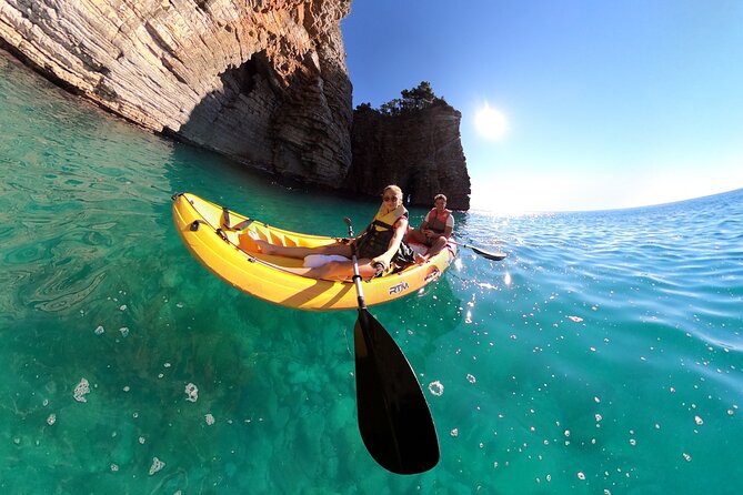 Budva: Kayak & SUP Rental - Why the waterproof bag and life jacket matter