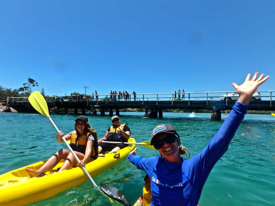 Byron Bay: Brunswick River Scenic Kayak Tour - Launching onto calm, clear water