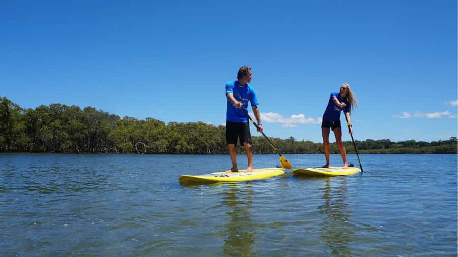 Byron Bay: Group 2.5 Hour Stand-Up Paddle Board Tour - Why the Brunswick River suits a first SUP lesson