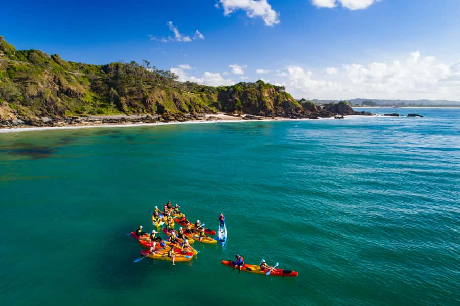 Byron Bay: The Byron Bay Sea Kayak Tour - Byron Bay’s lighthouse looks best from the sea