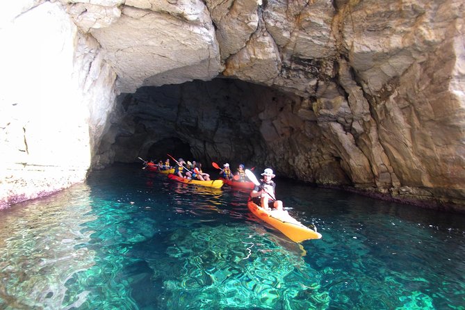 Cabo de Gata Active. Guided kayak and snorkel route through coves of the Natural Park - Snorkeling in the clear water