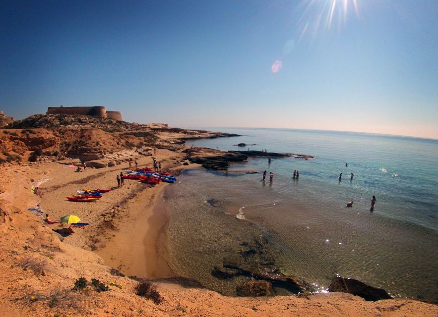 Cabo de Gata: Natural Park Kayaking and Snorkel Excursion - The 30-minute cove stop