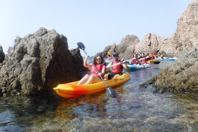 Cabo de Gata: Tour en kayak y snorkel full face + fotos incluidas - Drinks, photographs, and the value of $54.31