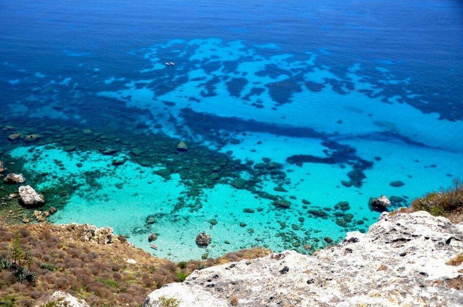 Cagliari: Exclusive small group Kayak tour at Devil"s Saddle - Paddling toward the Devil’s Saddle