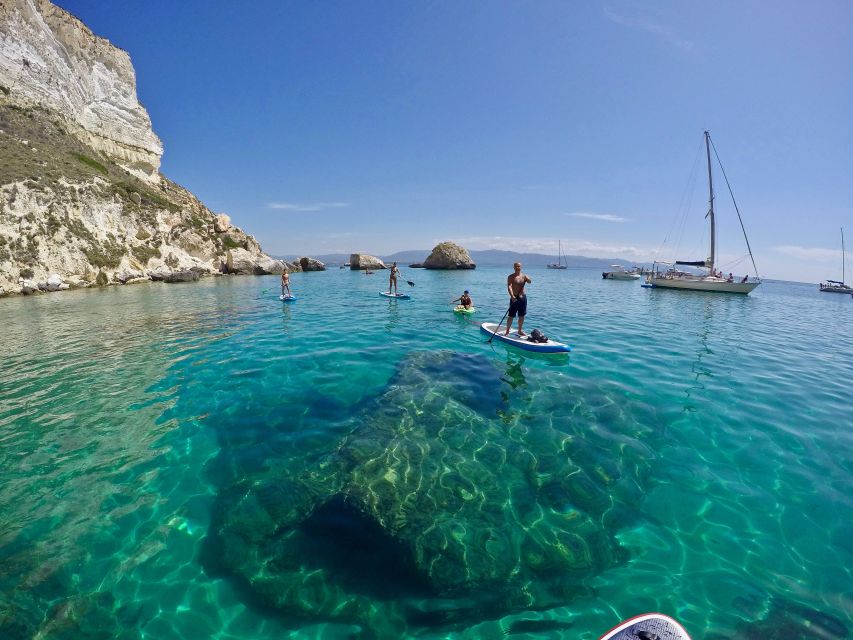 Cagliari: Stand Up Paddleboarding (SUP) Tour & Snorkeling - Swimming and snorkeling in natural pools