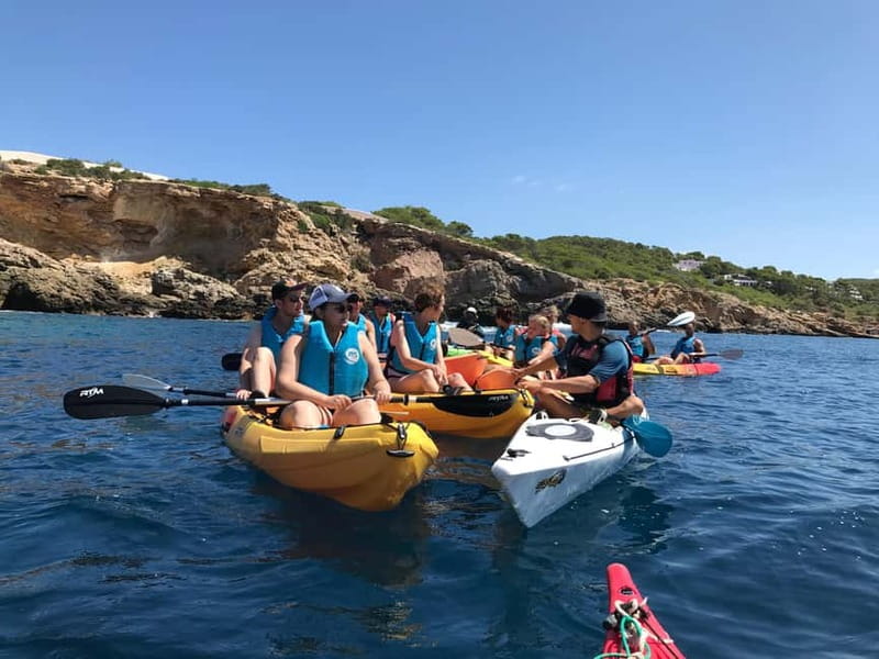Cala Codolar: Sea & Caves Kayaking Tour with Snorkeling - What $59 gets you, and where the costs can grow