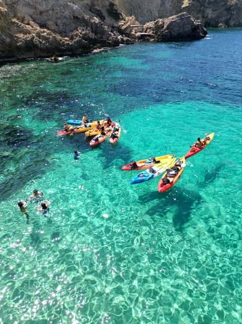 Cala Codolar: Sea & Caves Kayaking Tour with Snorkeling - A short lesson before the first paddle