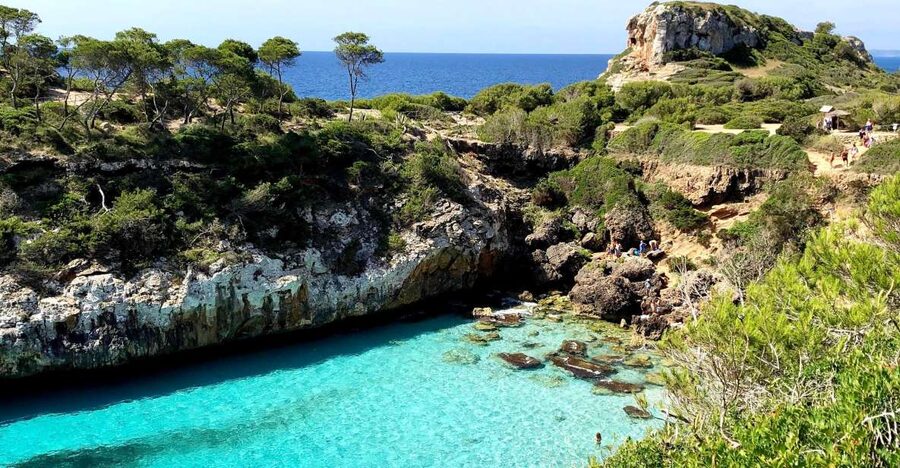 Cala des Moro/S'Almunia: Snorkel and SUP Tour - The morning pickup and the van ride
