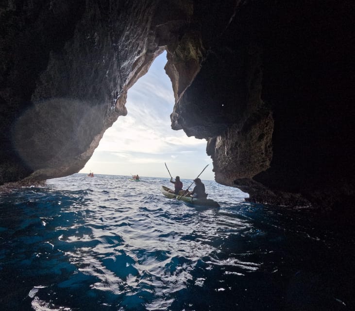 Cala en Porter: Menorca Caves Kayaking Tour & GoPro Photos - Key points to know before booking