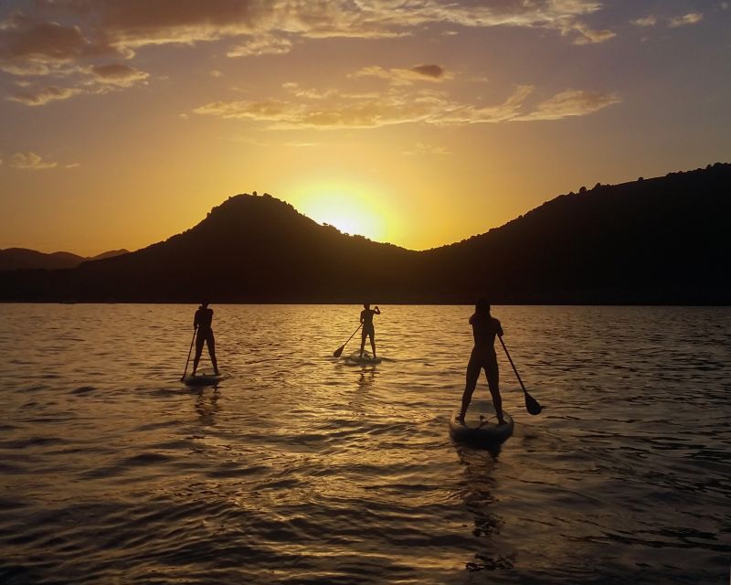 Cala Rajada: Stand Up Paddle Sunset Tour - A calm route along the bay