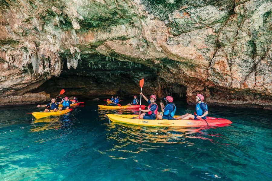 Cala Varques: Guided Sea Caves Kayak & Snorkeling Expedition - The guides and the feel of the group