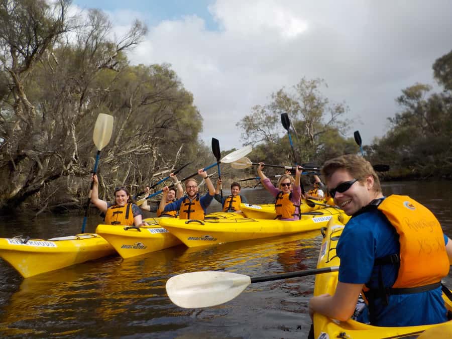 Canning River Half-Day Kayak Wildlife Tour - Getting started with kayaks, life jackets, and safety advice