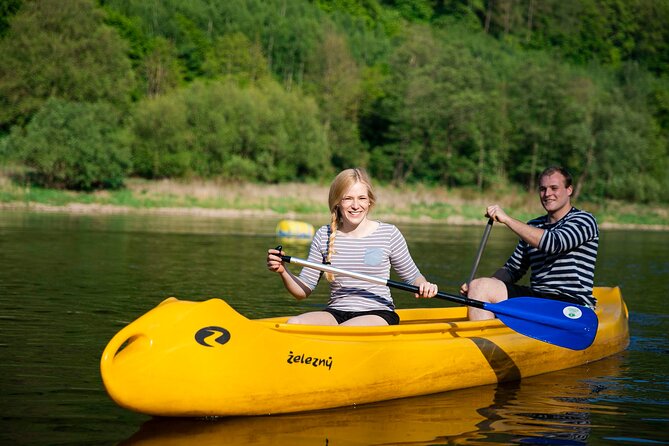 Canoeing on the Elbe river + Bike rental from Děčín to Bad Schandau - The cycle path through Bohemian Switzerland