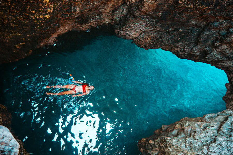 Cape Kamenjak: Cave and Safari Experience by Kayak - Big and Small Kolombarica caves