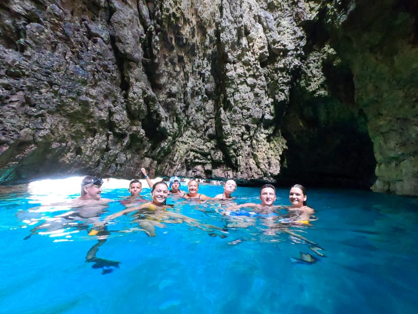Cape Kamenjak: Kayak Tour with Cave Experience - Snorkeling among fish and clear water