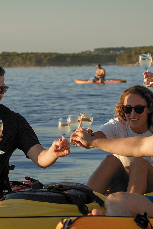 Cape Kamenjak: Sunset Kayak/SUP Wine Tour - Key Points at a Glance