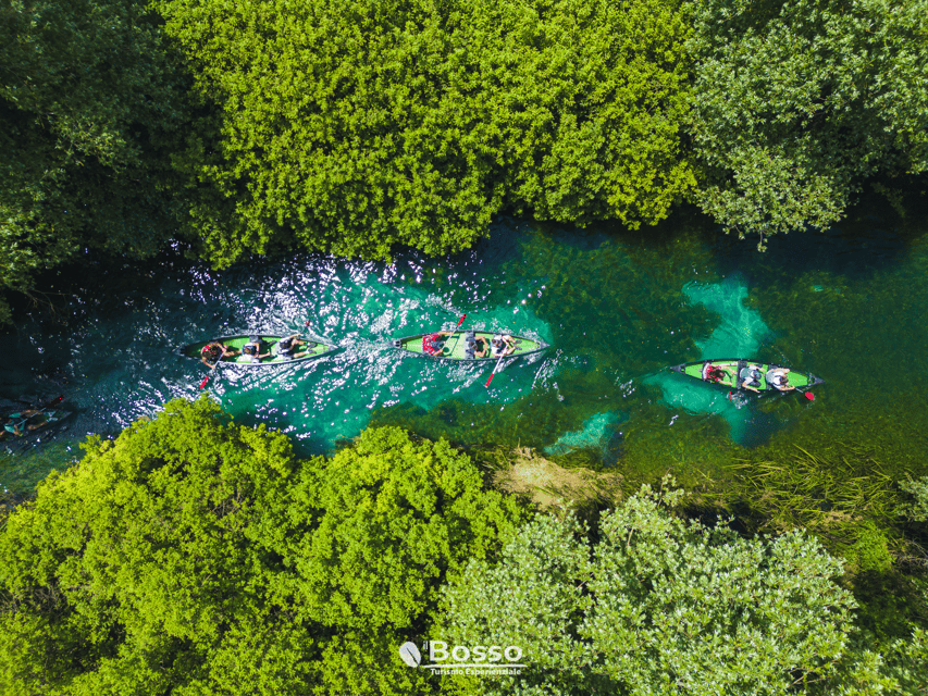 Capestrano: Canadian Canoe Excursion on the Tirino River - What the $82 group price really buys