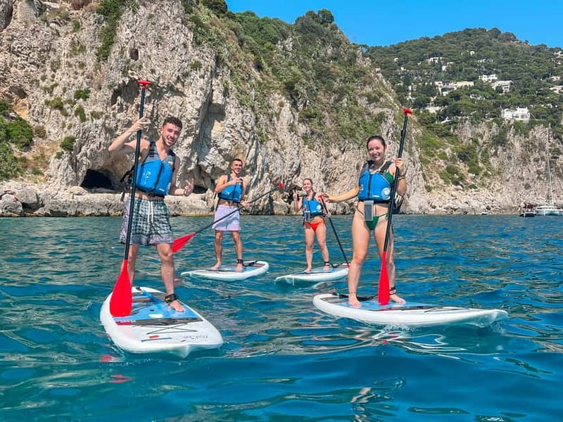 Capri: Caves and Beaches Paddle Board Tour with Photos - Key things to know before you book