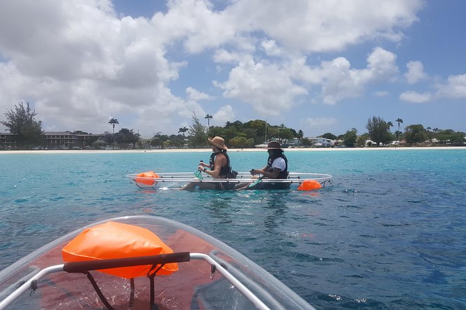 Carlisle Bay Clear Kayak Shipwreck Tour - Turtles, coral, and marine life without snorkeling