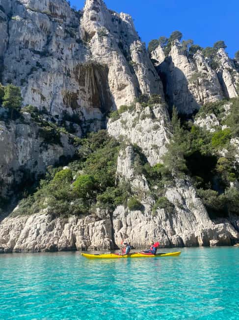 Cassis: Calanques National Park Sea Kayaking Tour - En-Vau and its high limestone walls
