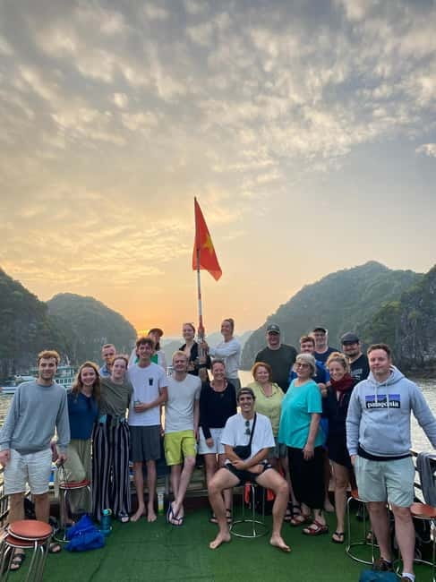 Cat Ba: Day boat tour with: kayak, cave, bike, meal, tickets - Kayaking through Bright Cave, Dark Cave, and Bat Cave