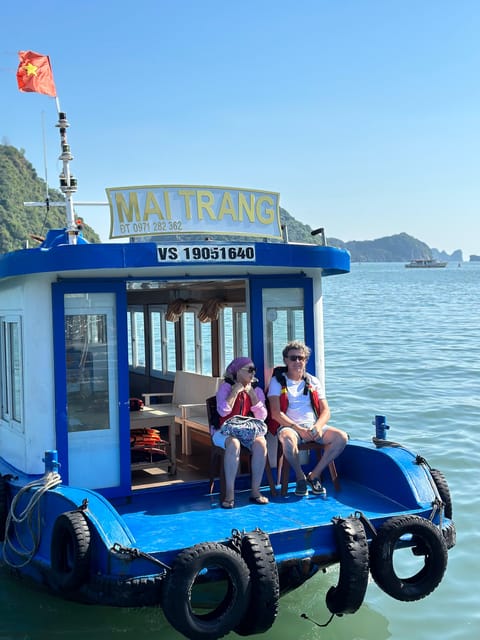 Cat Ba Island: Lan Ha Bay Bioluminescence Plankton Kayaking - Monkey Island beach and the sunset stop