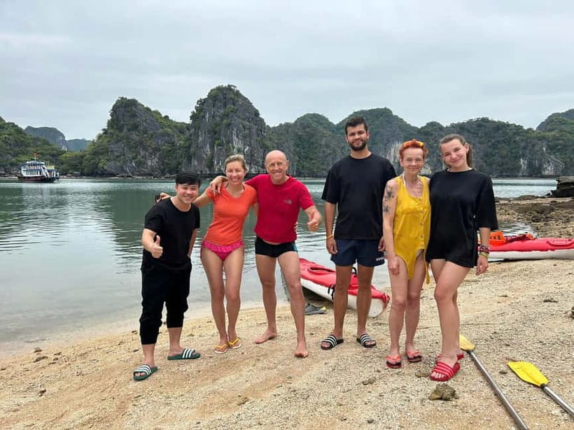 CAT BA: LAN HA & HALONG BAY – KAYAK, BIKE, LUNCH, SNORKEL - Sunset, Cake, and the Ride Back