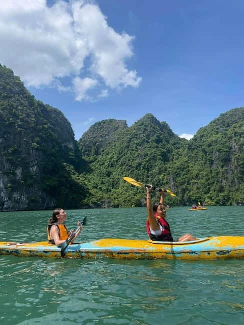 CAT BA: LAN HA & HALONG BAY – KAYAK, BIKE, LUNCH, SNORKEL - Adding Night Kayaking with Glowing Plankton
