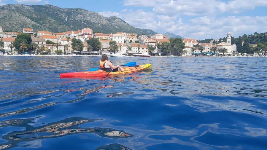 Cavtat: 'Pomalo' Guided Sea Kayaking Tour - Cavtat from the water: key points