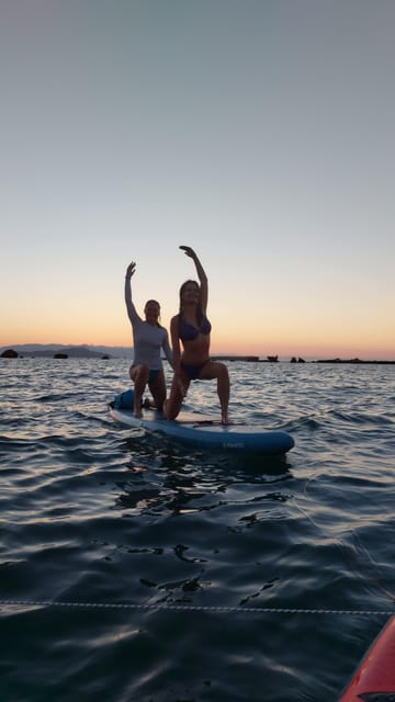 Chania: Morning or Sunset Stand-up Paddleboard Pilates - Free photos and the memory factor