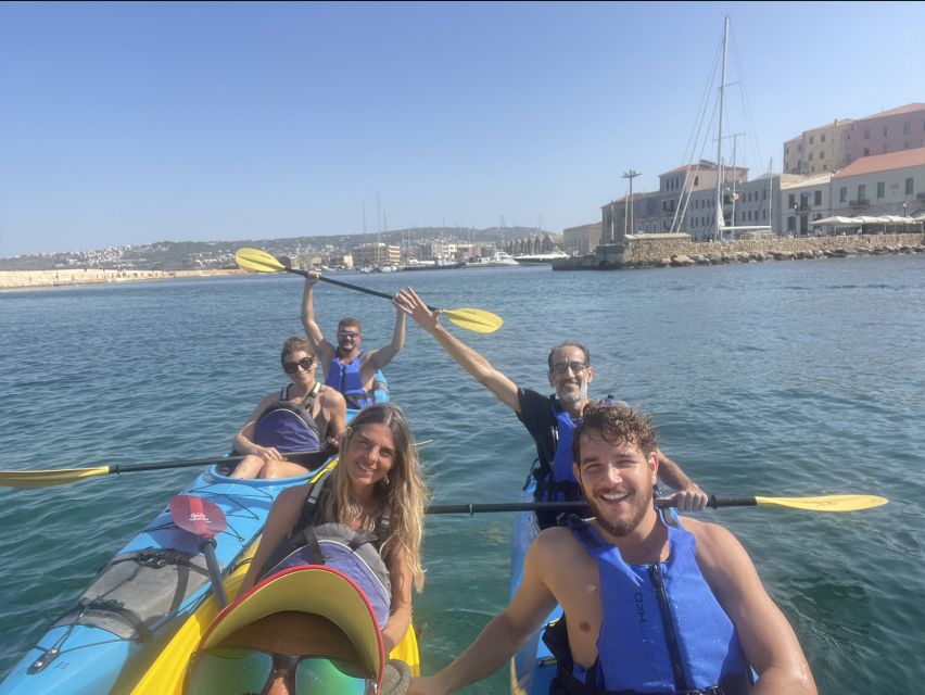 Chania: Morning Sea Kayak Tour Along the Coastline - Entering the Old Venetian Harbor by Kayak
