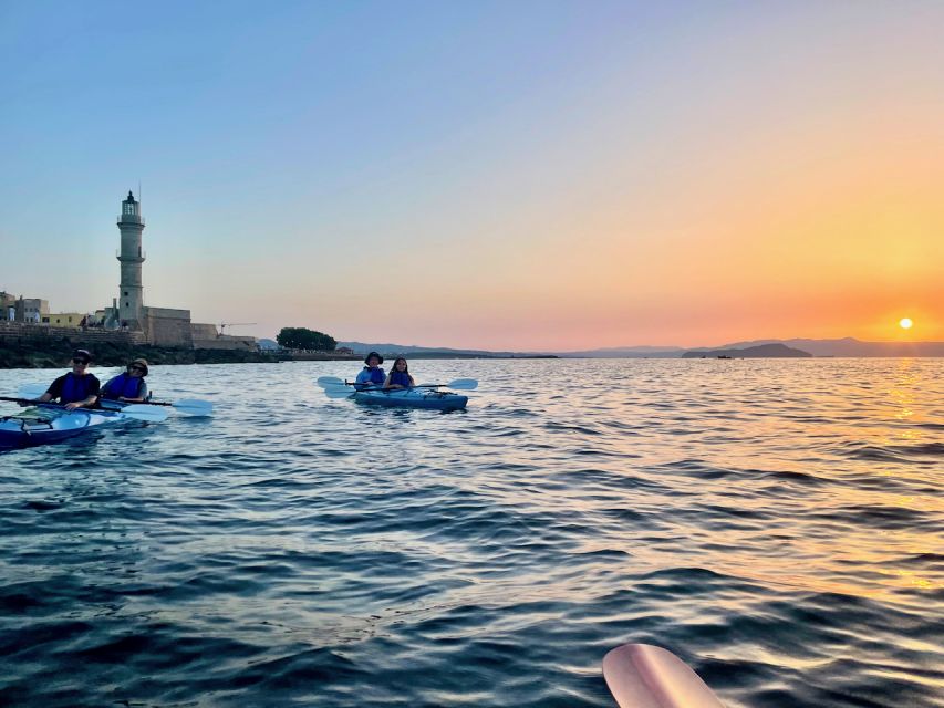 Chania: Morning Sea Kayak Tour Along the Coastline - Lazareto Island and the 30-Minute Swim