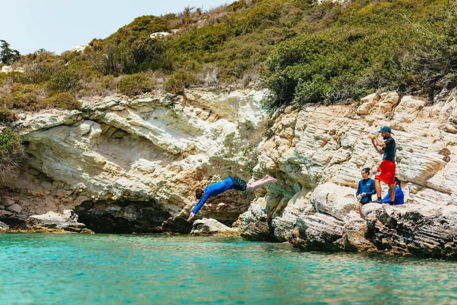Chania: Stand-Up Paddleboard Small Group Tour - Arriving at Marathi Bay from Chania