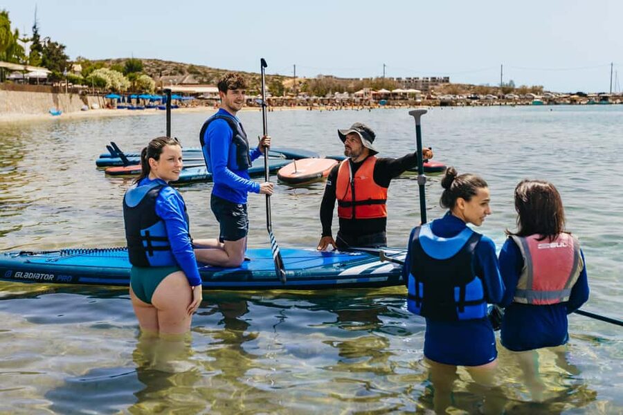 Chania: Stand-Up Paddleboard Small Group Tour - What is included for $79