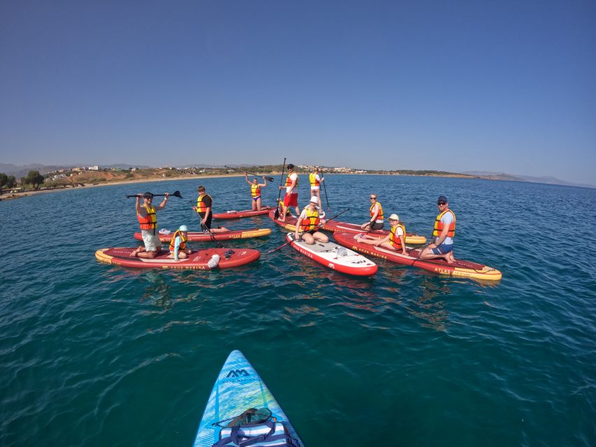 Chania: Stand-up Paddleboard Tour to Lazareta Island - The paddle across open water