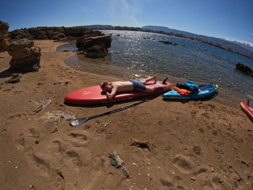 Chania: Stand-up Paddleboard Tour to Lazareta Island - Exploring Lazareta’s small beaches