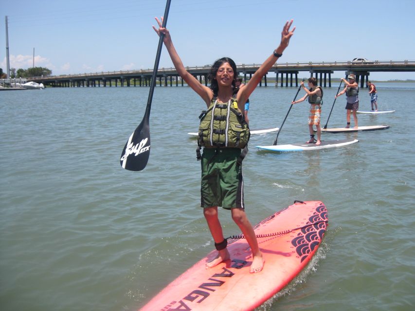 Charleston: Folly Beach Stand Up Paddleboard 2-hour Rental - Watching for dolphins and local wildlife