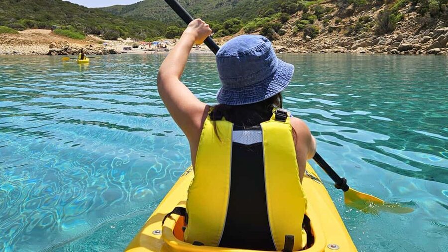 Chia: kayak tour to Tuerredda with snorkeling - What to pack for four hours