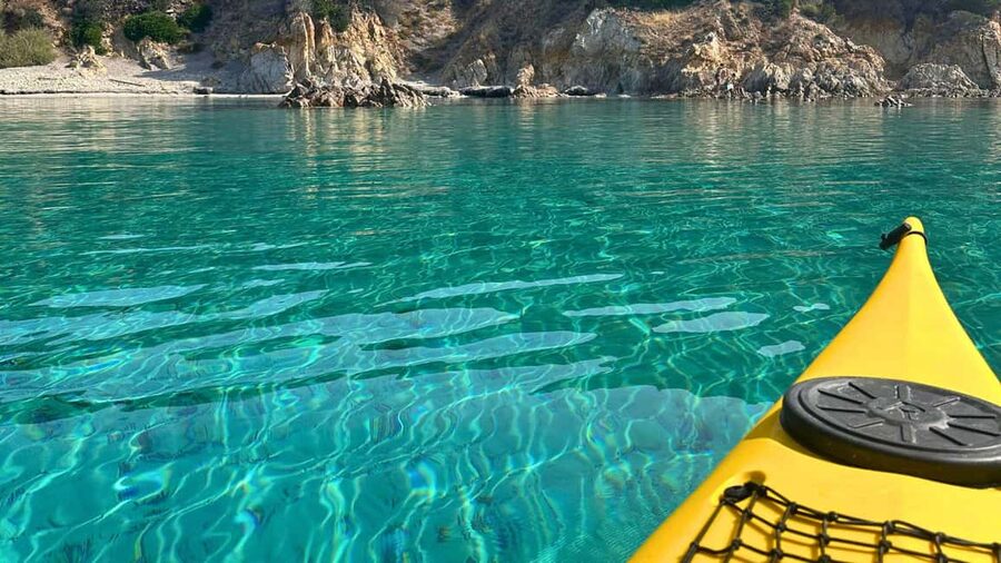 Chia: kayak tour to Tuerredda with snorkeling - Snorkeling in Sardinia’s clear water