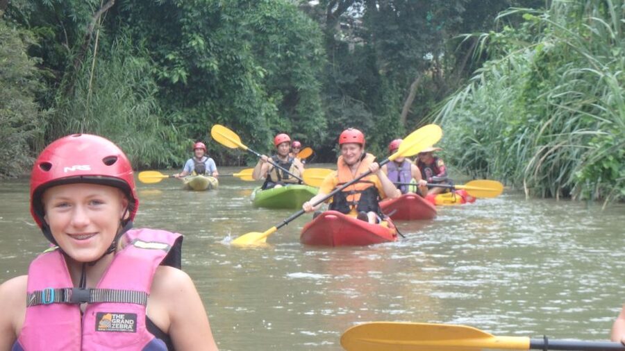 Chiang Mai: Kayak the Jungle River of Chiang Dao Valley! - Meeting the Ping River beneath the mountain range