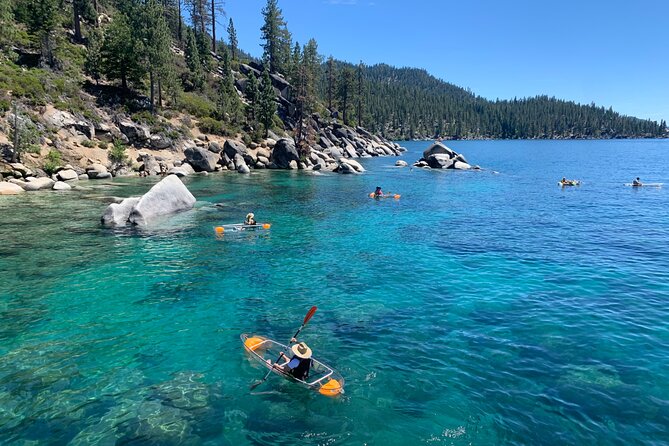 Clear Kayak Paddle Tour - Bonsai Rock, swimming, and the cold-water question