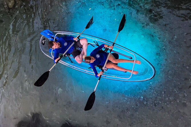 Clear Kayak Sunset Glow Tour - The clear tandem kayaks change the view