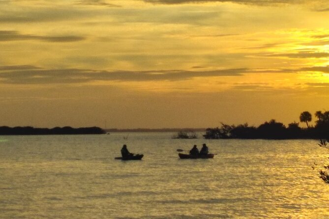 Clear Kayak Sunset Tour - Cocoa Beach - Starting at Kiwanis Island before sunset