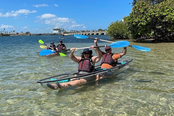 Clear Kayak Tour in Condado Lagoon - Starting early at Condado Ocean Club