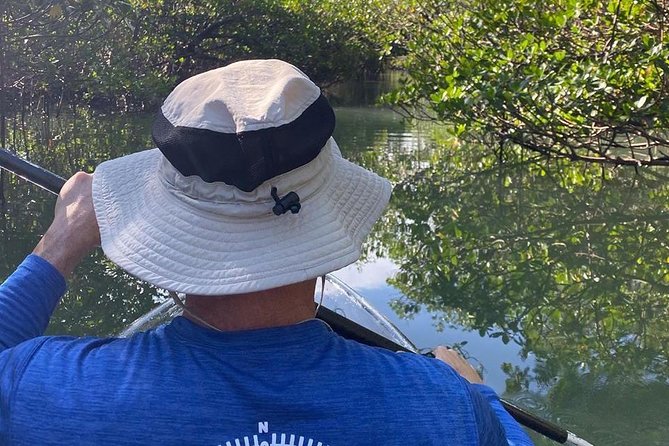 Clear Kayak Tours in Fort Pierce - Tandem boats, clear hulls, and the first paddle strokes