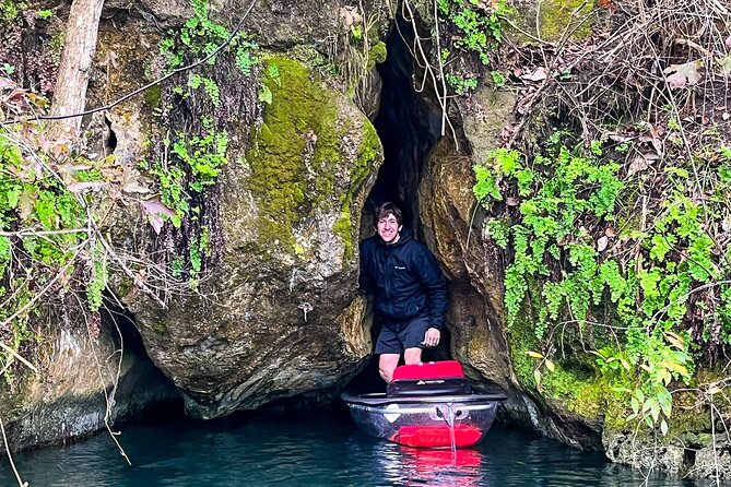 Clear Kayaking Eco Adventure Tour in Marianna - Swimming in the cold spring water
